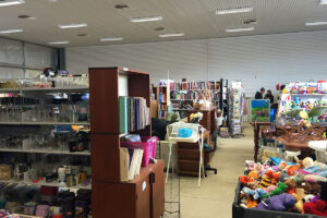 Indoor at Salvage & Save.