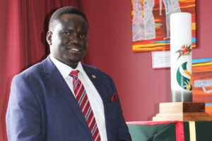 Sudanese community leader, David Amol