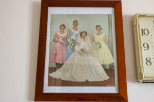 Olga and her bridesmaids