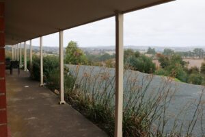 View from John's property