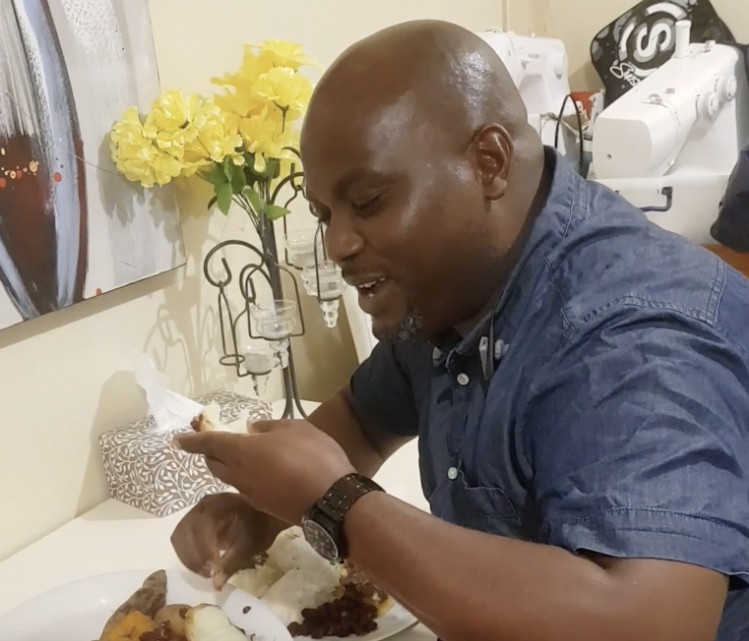 Edward is originally from Uganda and arrived in Australia with his family in 2015.