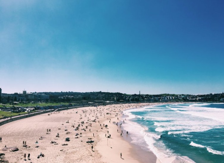 Image of the beach in Australia