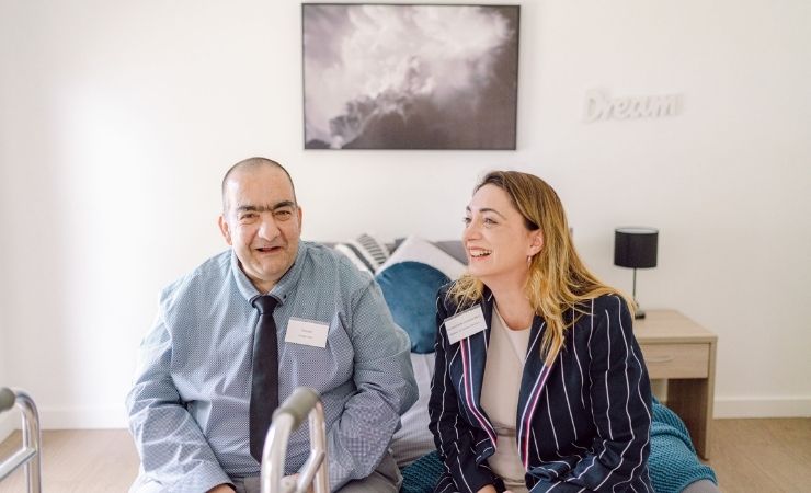 AnglicareSA disability services customer, George.