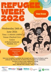 Refugee Week 2026 flyer